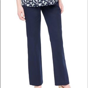 Motherhood Maternity Navy Work Pants